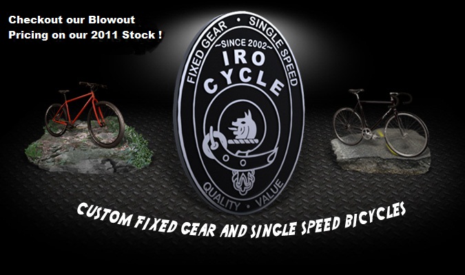 fixed gear, single speed, iro, irocycle, fixed bike, fixed gear bicycle, polo